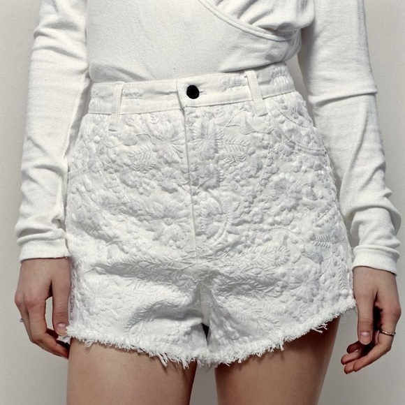 Free People embroidered shorts - Picture 1 of 4